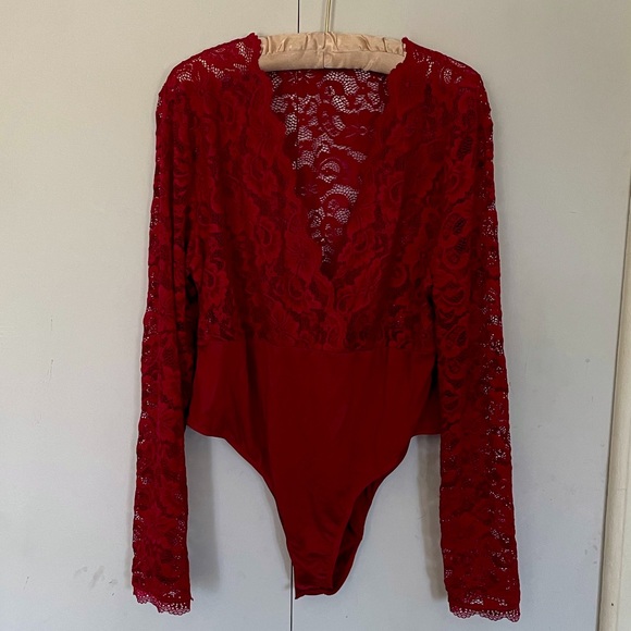 Tops - Lace Bodysuit XXXL NWOT